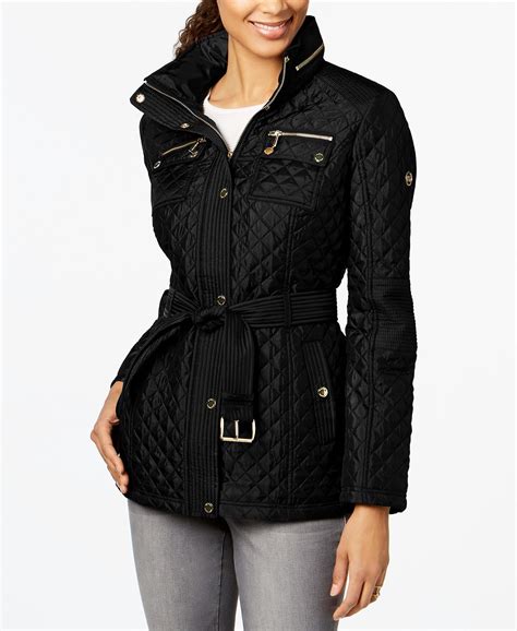 michael kors rain jacket womens|macy's michael kors jackets women's.